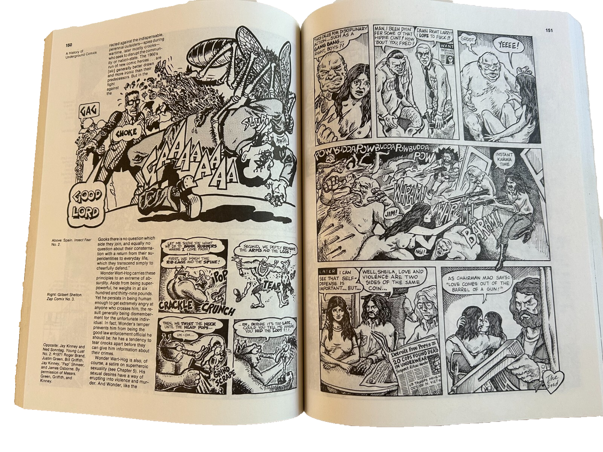 洋書 A History of Underground Comics A History of Underground