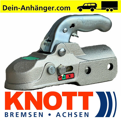 Kugelkupplung KNOTT K35-C 3500 kg K35C Ø50mm Kupplung Zugmaul Klaue