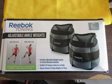 REEBOK ADJUSTABLE ANKEL WEIGHTS TWO 5LB