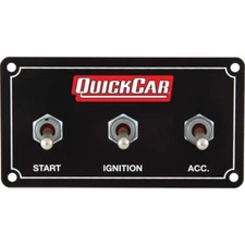 Quickcar 50-711 Extreme Dual Ignition 3 Switch Panel