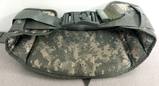 US Military ACU Molle II Backpack Molded Waist Belt Kidney Pad EXC