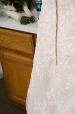 davids bridal wedding dress size 10