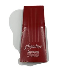 Signature Mel Howard formal wear. accessories