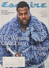 Esquire Magazine 2022 Winter Mens Life Magazine Winston Duke Restaurants