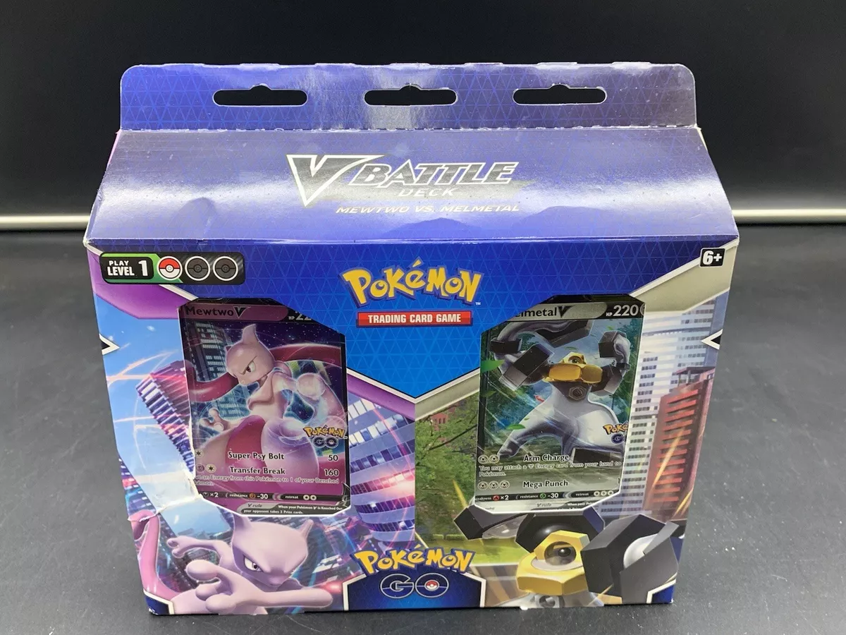 Pokemon TCG Pokemon GO Mewtwo V, Melmetal V Battle Deck