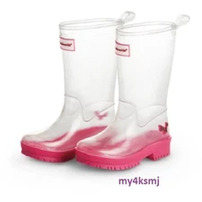 welliewishers WELLIE WISHER Boots GIRLS Rainboots AMERICAN GIRL  9 10 11 12 13 1