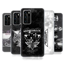 OFFICIAL AEROSMITH BLACK AND WHITE SOFT GEL CASE FOR HUAWEI PHONES 4
