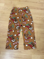 Scooby Do boys pajama pants size M  6-8 