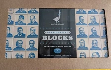 Uncle Goose US Presidential Wooden Blocks NEW SEALED BOX