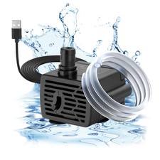 DaToo DC 5V USB Water Pump For Fish Tank 3W Mini Submersible Water Pump With ...