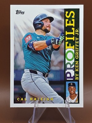 2026 Topps Series 1 Cal Raleigh #TP-24 Pro Files