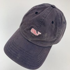 Vineyard Vines Baseball Cap Hat Men's Adjustable Faded Navy Blue Whale Logo