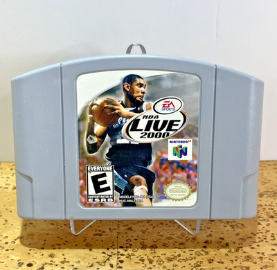 NBA Live 2000 - (Nintendo 64, EA Sports) Tested, Michael Jordan