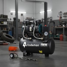 AIR COMPRESSOR 24L 1.5HP Oil Free 1.5Kw 8bar 116psi garage air tools Electric 