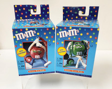 Vintage M M's Red And green Character Radio with Headphones New old stock