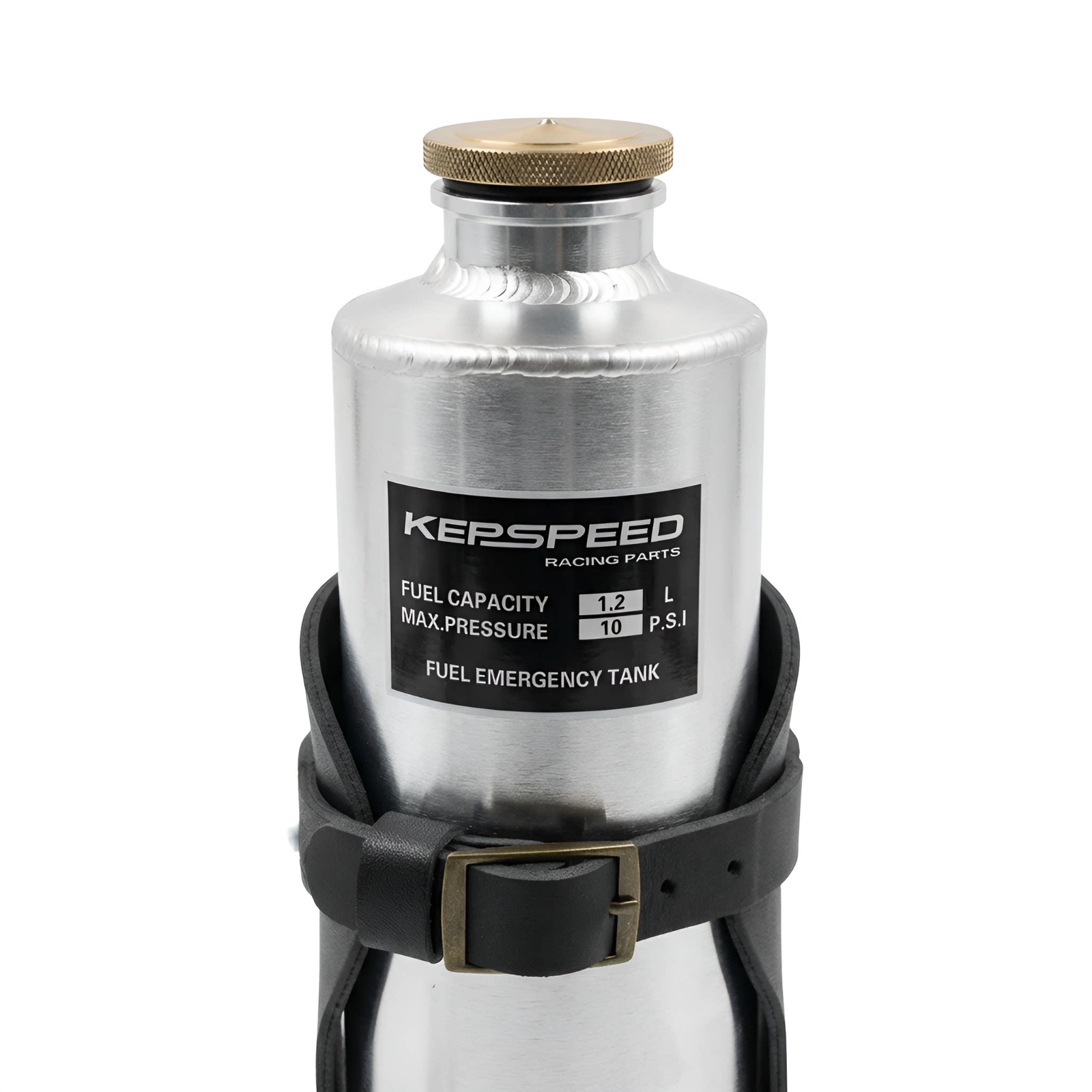 KEPSPEED Fuel Emergency Tank /Fuel Bottle motos Aluminum 1.25L