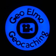 Geo Elmo Geocaching New Glow-In-The-Dark Edition Trackable Geocoin