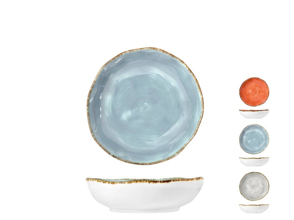 Set H&H New Toscana 6 Deep Plates, Porcelain, 20 Cm