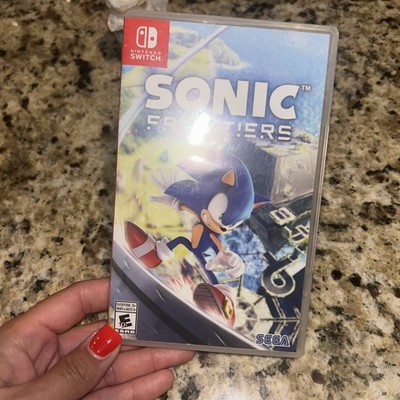 Authentic Replacement Case ONLY - SONIC FRONTIERS - Nintendo Switch Box