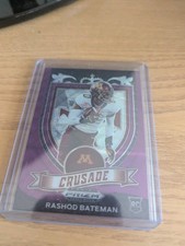2021 Panini Prizm Draft Picks - Crusade Rashod Bateman #166 Purple Wave Prizm...