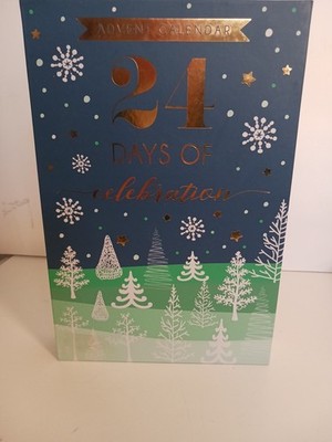 xmas advent calender Magnetic Closure Heavy Box Material Religious Holiday New
