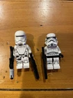 Lego Minifigures Flame Trooper And Storm Trooper