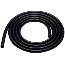 ZY-hosetube Silicone Tubing 1/4 ID 3/8 OD - 5FT Black Flexible 1/4"