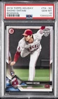 2018 TOPPS HOLIDAY BOWMAN #TH-SO SHOHEI OHTANI ROOKIE RC PSA 10