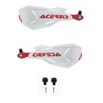 Acerbis X-Factory Handschutz-Set Weiß/Rot Africa 1000 ADV. Sports DCT 2018-20