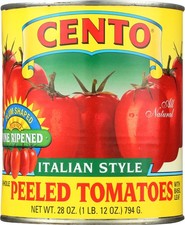 (Pack de 12) Cento Tomate Ciruela Pelado Tomate En conserva 28 OZ