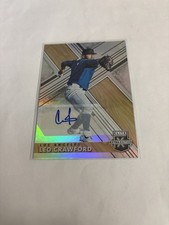 2018 Panini Elite Extra Edition Autograph Leo Crawford (#181)