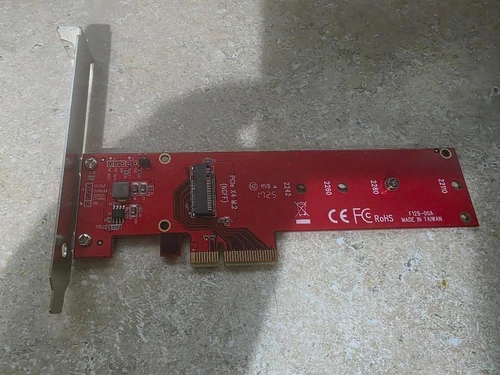 StarTech.com x4 PCI Express to M.2 PCIe SSD Adapter Full Height