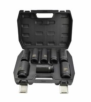 "Awtools Schlagschrauber-Nuss-Set 3/4\" 8-Teilig 24-38 Mm Black Line Lang"