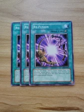 Yu-Gi-Oh - Re-Fusion 3X - Full Playset