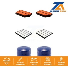 Air Cabin Engine Oil Filters (6 Total) Kit For 2001-2002 Acura MDX 3.5L