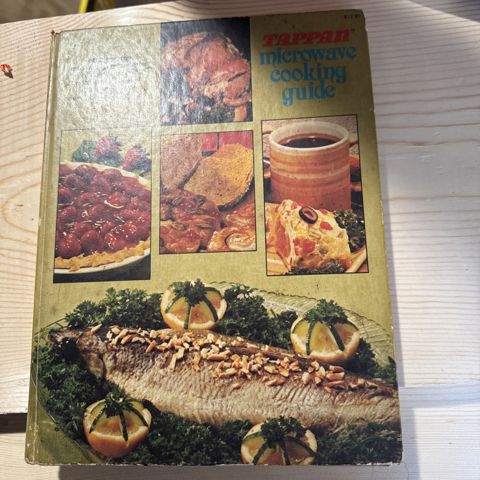 1979 Tappan Microwave Cooking Guide Hardcover Illustrated CookBook 400 Recipes