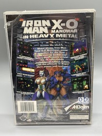 Sega Saturn Iron Man X-O New Sealed