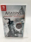 Assassin's Creed III Remastered Nintendo Switch SEALED