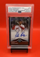 2024 Topps Transcendent Collection Autographs Pedro Martinez /25 Psa 10 Auto 10