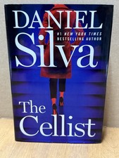The Cellist  A Gabriel Allon Novel  Daniel Silva 2021 HC DJ Spy Thriller 1st Edi