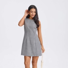 Women's Tie-Back Mini A-Line Dress - A