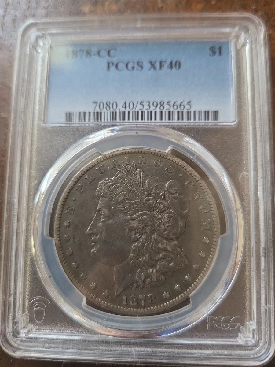 Circulated Carson City 1878 Year Morgan US Dollars (1878-1921) for
