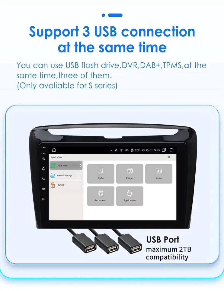 Autoradio Lancia Ypsilon 2012-2020 6G+ 128GB Carplay-Androidauto 8Core 4G+ Wifi - Imagen 4 de 4