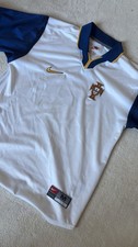 Nike Maillot Portugal Extérieur blanc/bleu/jaune manches courtes Homme M