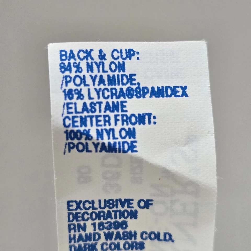 Warner's Women Bra 36D Ivory SHINE ON Adjustable Strap Front Closure - Image 4 of 4