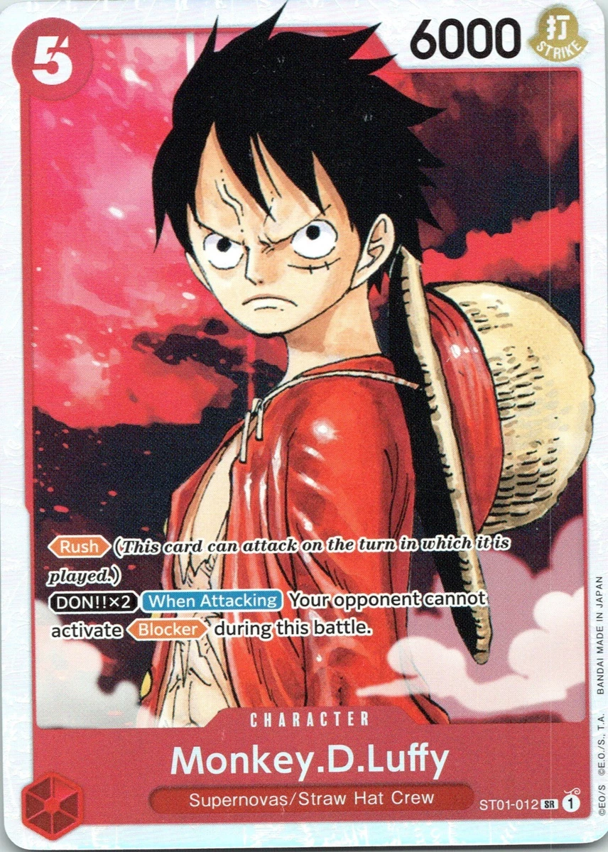 25+ Monkey.D.Luffy ST01-012 Starter Deck 1: Straw Hat Crew for