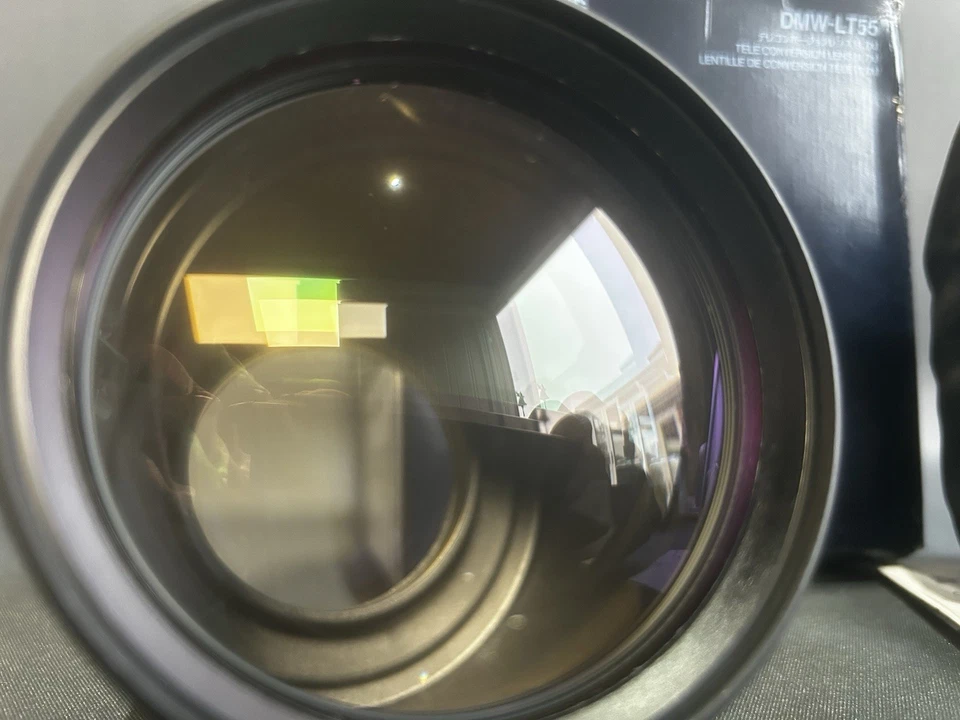 Panasonic DMW-LT55 Lumix Tele Conversion Lens 1.7x + Caps Boxed Clean Optics - Image 3 of 4