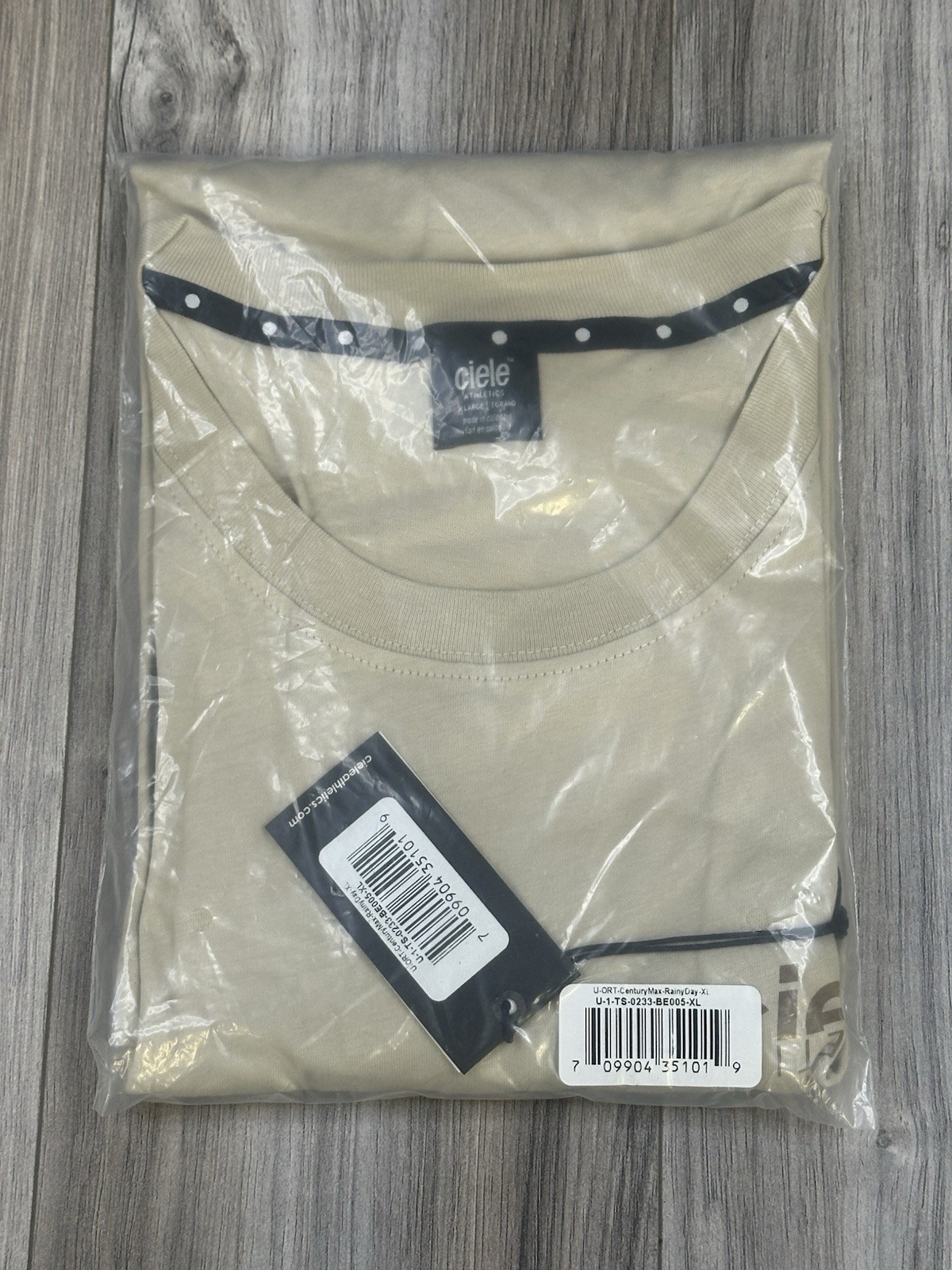 Ciele Athletics ORTShirt Century Max Rainy Day Running Shirt Unisex XL - NWT