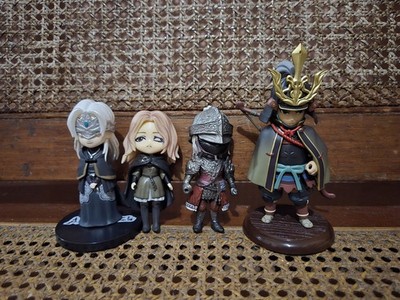 Elden Ring Raging Wolf & Melina + Dark Souls Fire Keeper + Sekiro Genichiro Lot