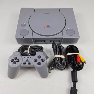 Sony PlayStation 1 Console PS1 SCPH-5501 w/ Controller Complete Tested Excellent